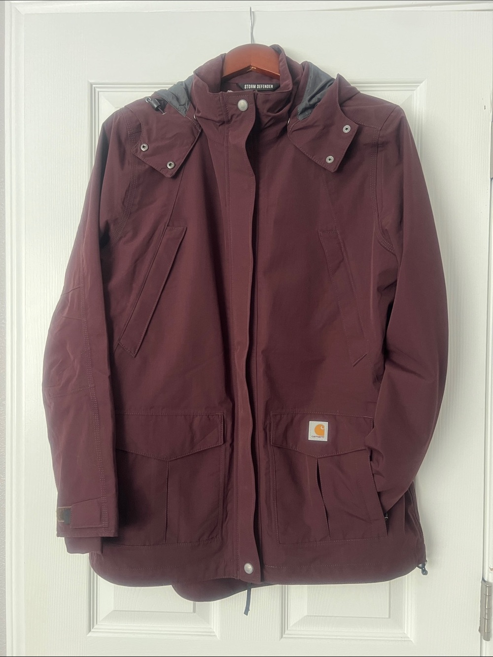 Carhartt Women's Storm Defender Shoreline Jacket Blackberry Large